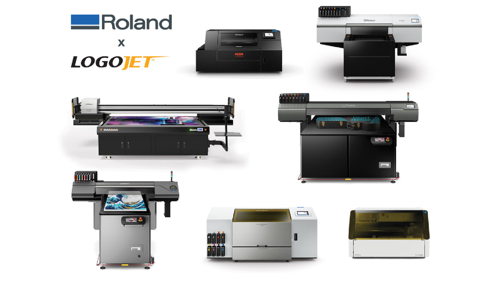 Roland DG Americas Partners with LogoJET to Expand Industrial Direct-to-Object Reach